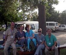 Dr. Davis and dental team on a mission trip in Kenya in January, 2012. 200 dental patients were treated over six days.